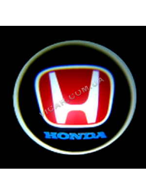 Логотип led на карту дверей Honda